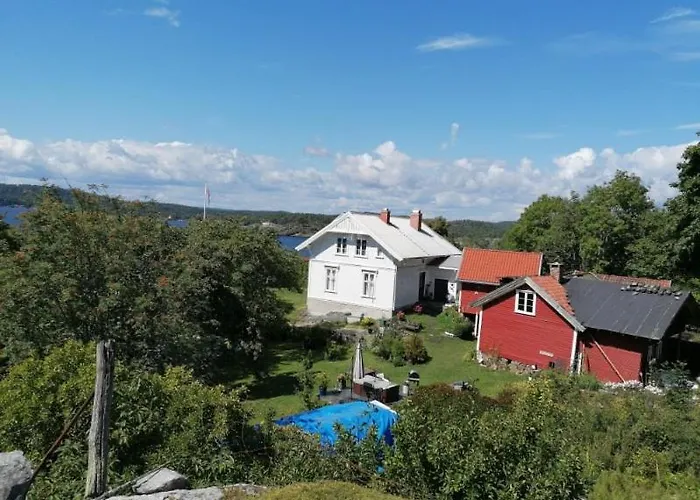 Sjarmerende Stabbur, Pa Gardstun, Perfekt For 2 Casa de Férias Kragerø